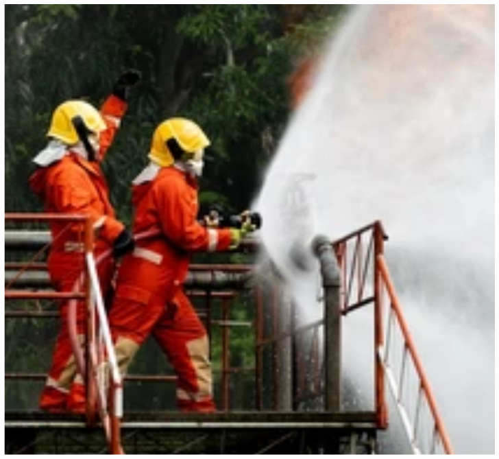 SD Fire Protection firefighting operations